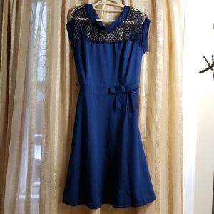 Navy Cocktail Dress